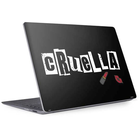 Disney Cruella (2021) Logo and Lipstick Surface Laptop 2 Skin